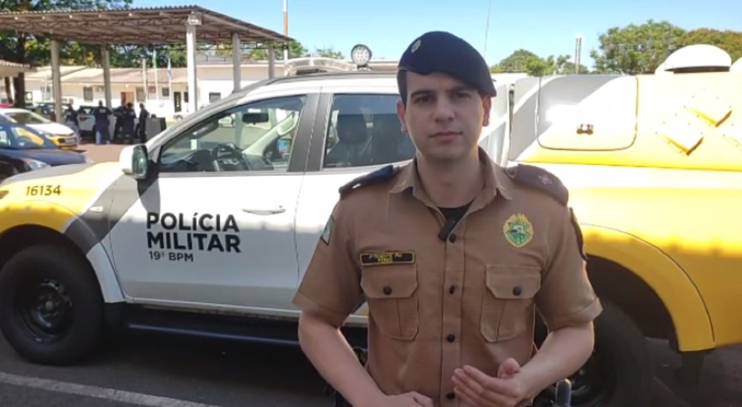 Oficial da PM fala sobre roubo com sequestro e as prisões ocorridas em Toledo