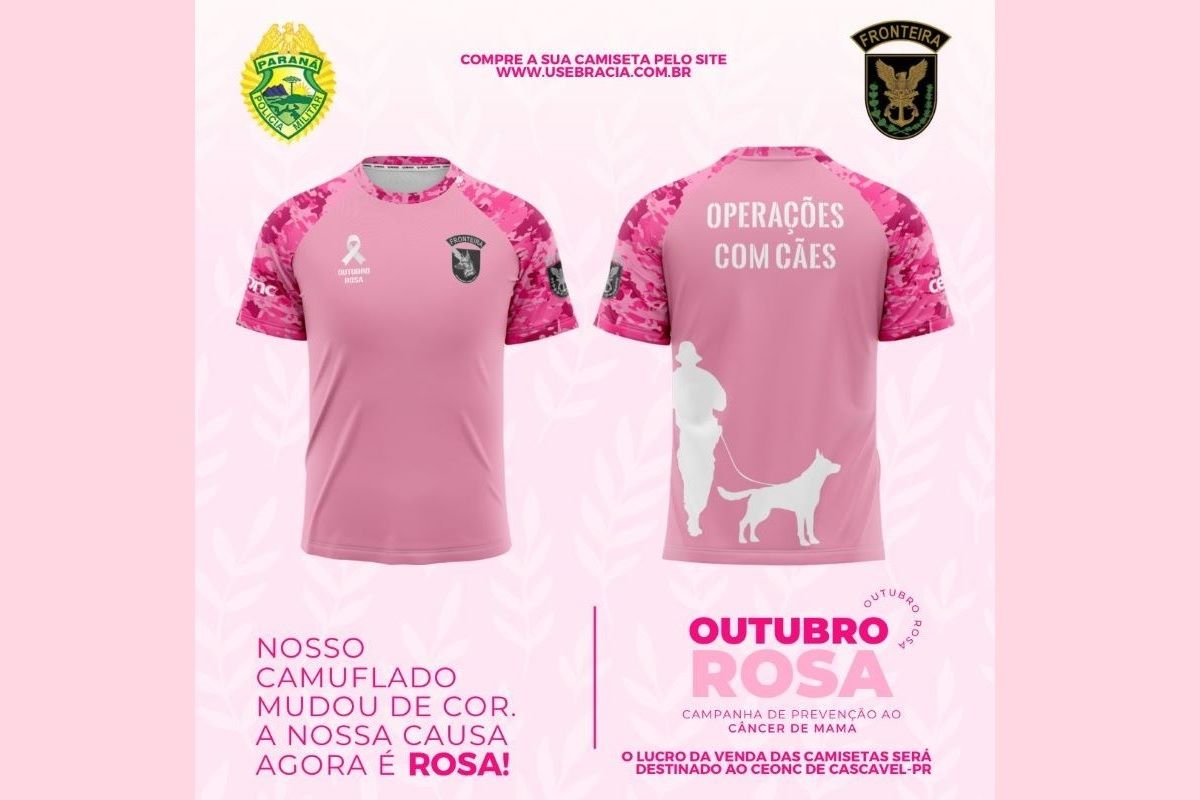 Outubro Rosa: BPFron promove ação social em prol do Hospital do Câncer de Cascavel