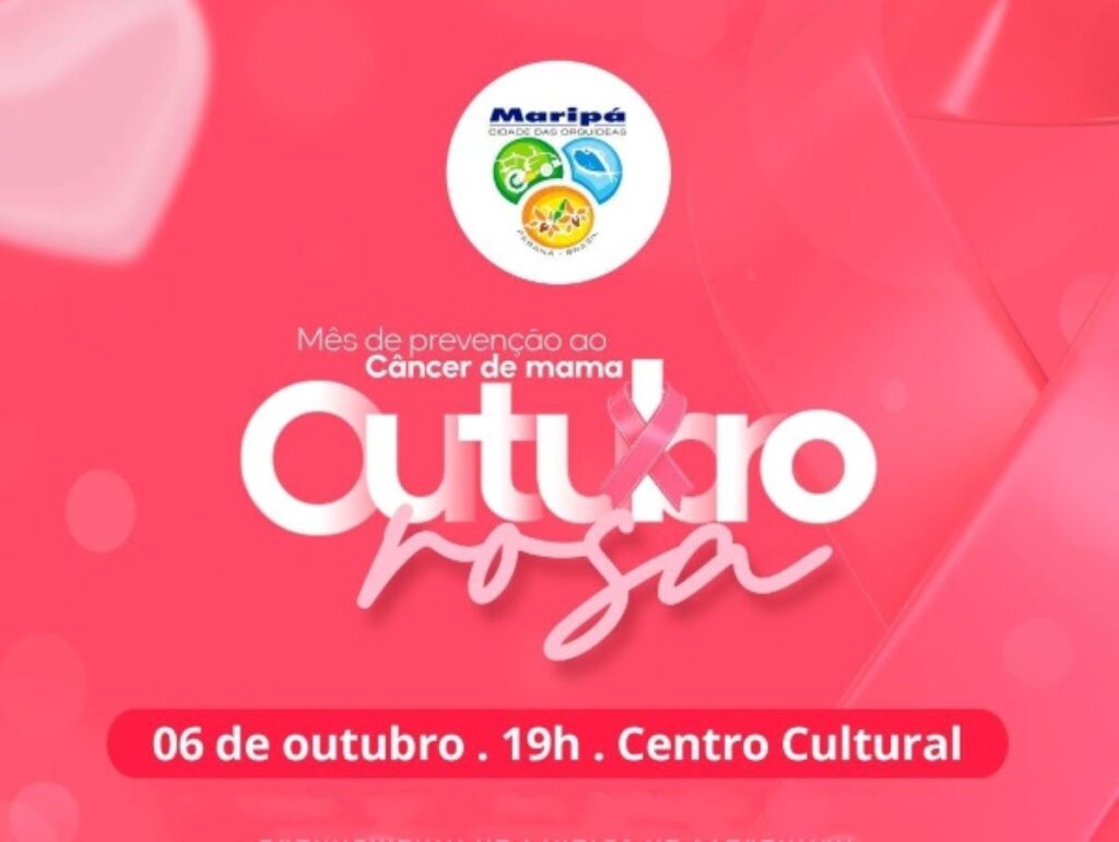 Outubro Rosa: Programação terá palestra e agendamento de preventivo em Maripá