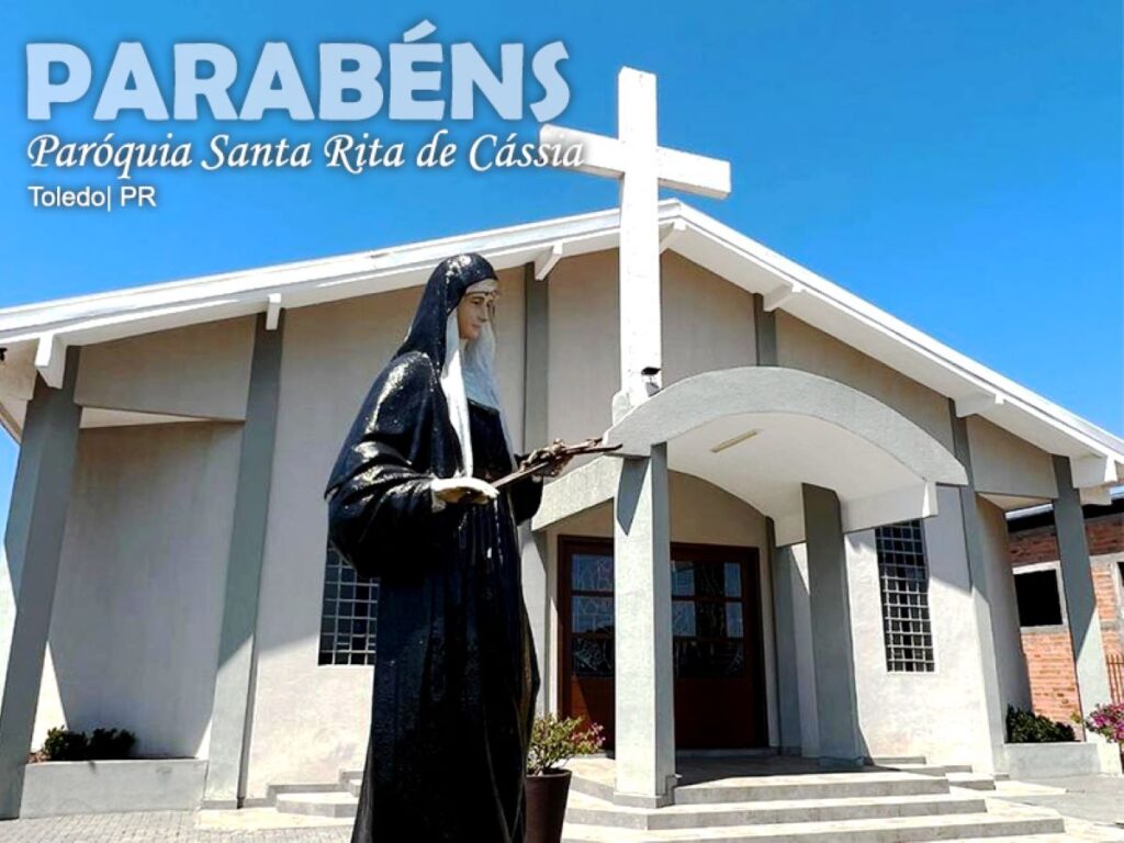 Paróquia Santa Rita de Cássia, em Toledo, comemora 9 anos de fundação