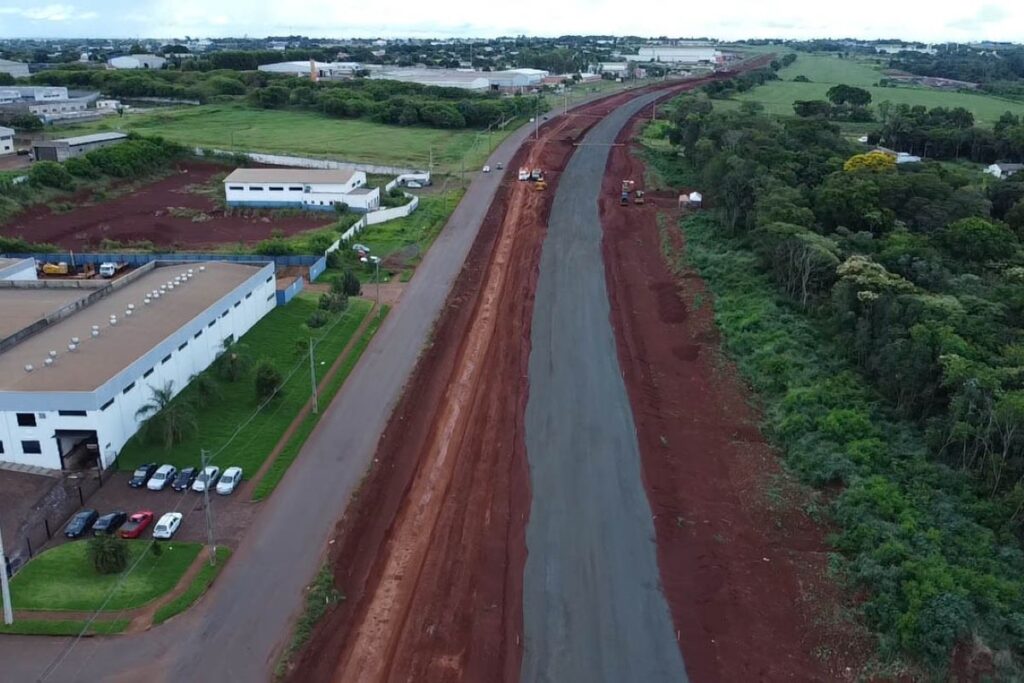 Perimetral Leste de Foz do Iguaçu ultrapassa 19% de execução