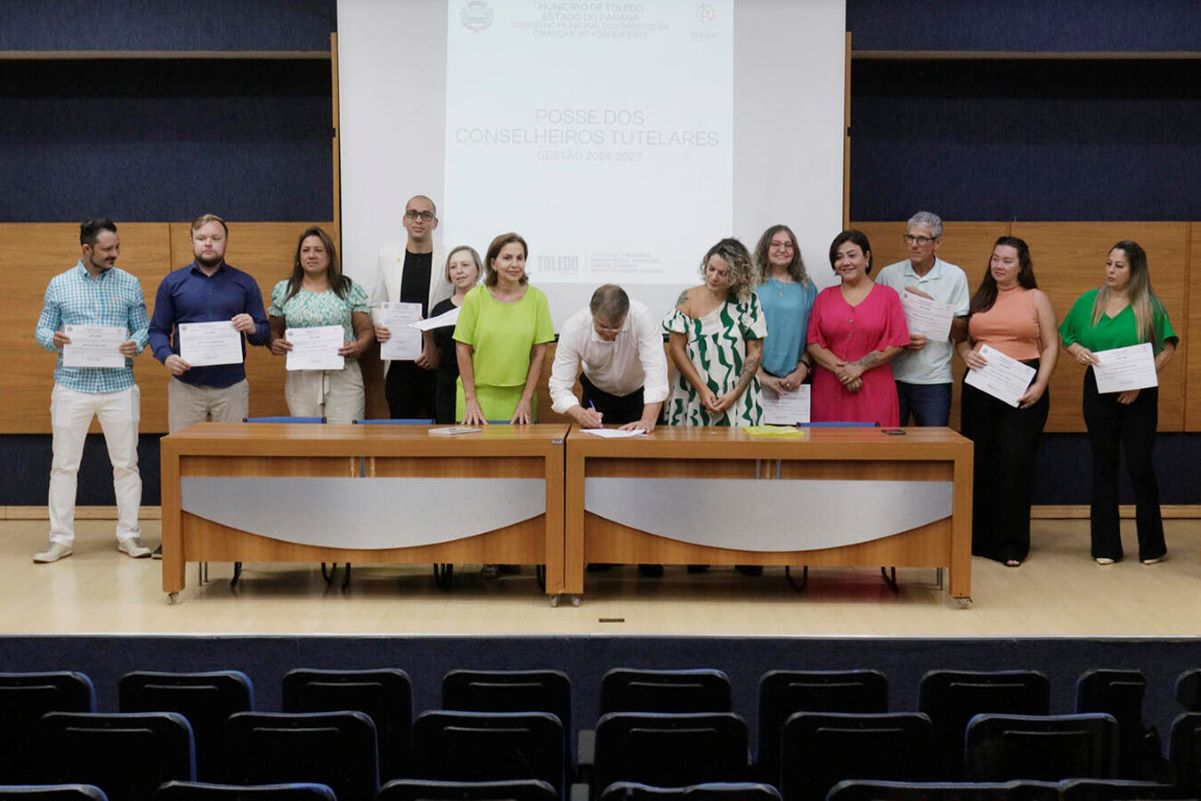 Prefeitura de Toledo e CMDCA darão posse a conselheiros tutelares