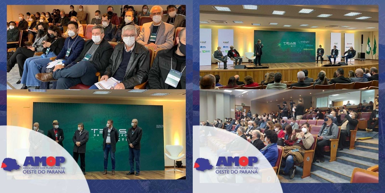 Prefeitos da Amop participam de evento científico no Biopark