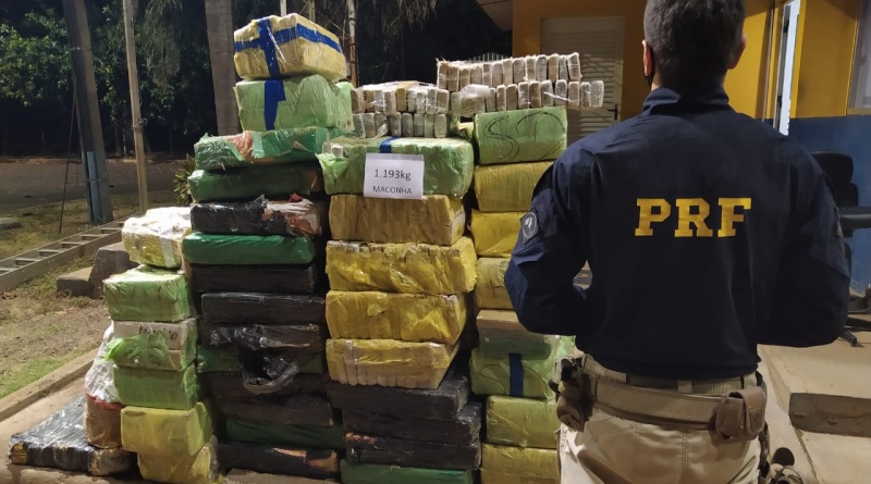 Operação da PRF tirou de circulação mais de 7 toneladas de maconha no feriado da Independência