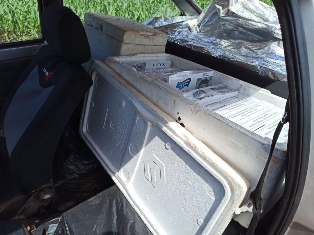Queijo paraguaio? PRF prende mulher transportando cigarros disfarçados de queijo