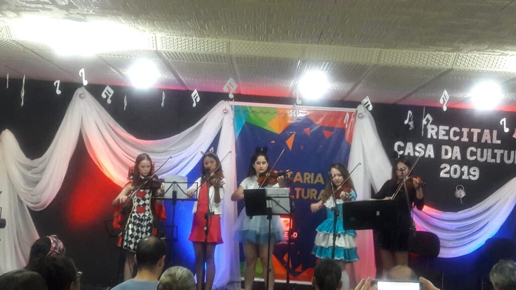 Agenda Cultural: Recitais acontecem na Casa da Cultura