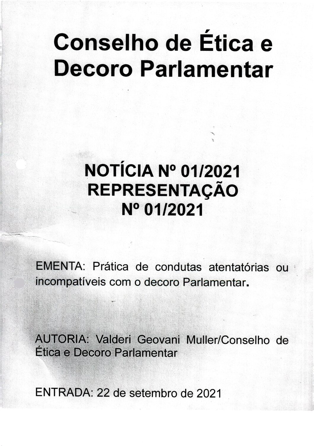 Leia a defesa do vereador Gilson Francisco, ele pede provas das acusações e pena branda. Oeste ganha 3 novos deputados com a cassação de Francischini.