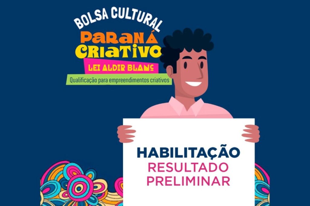Artistas e entidades de Toledo são aprovados na fase preliminar de habilitação do Bolsa Paraná Criativo