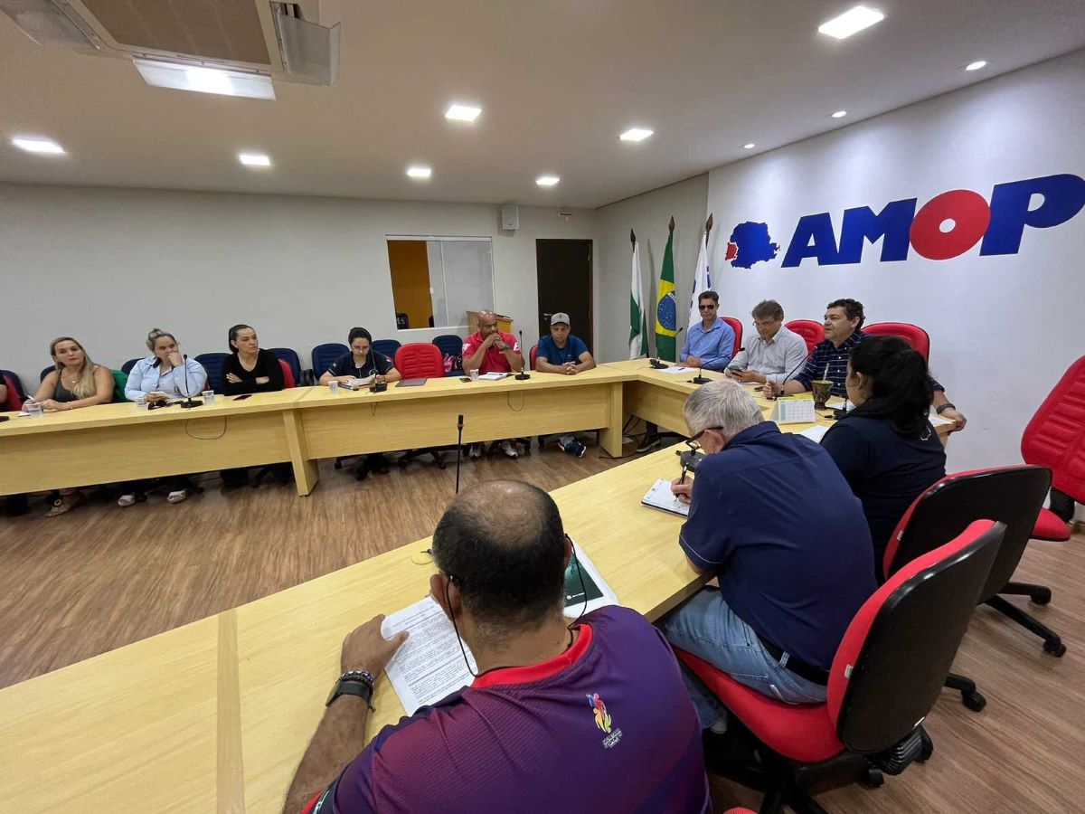 AMOP pleiteia apoio da Secretaria do Esporte para eventos regionais