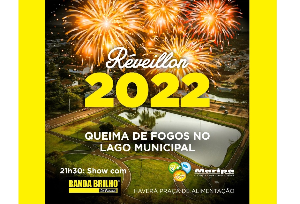 Réveillon em Maripá terá fogos e show com Banda Brilho