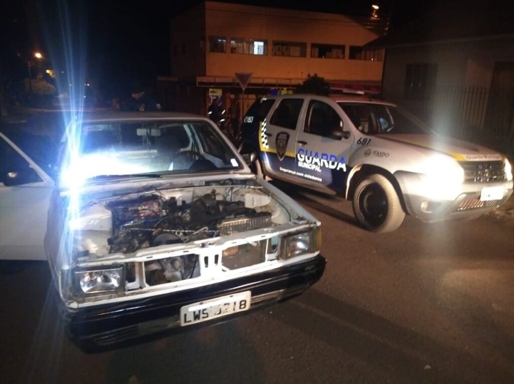 Condutor embriagado é preso pela Guarda Municipal depois de fugir e provocar acidentes em Toledo