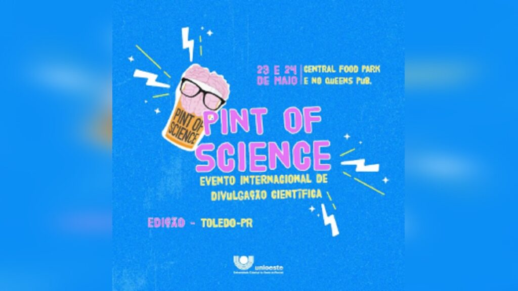Campus de Toledo da Unioeste realiza a edição local do Pint Of Science
