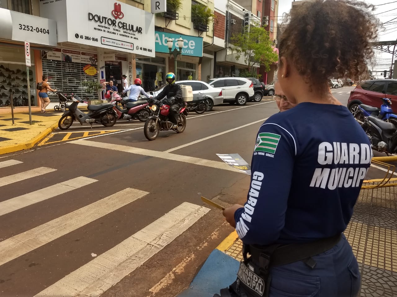 Agentes realizam atividades educativas na Semana Nacional do Trânsito