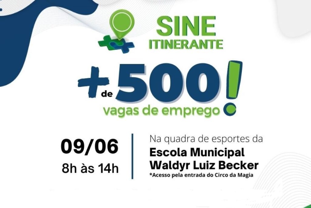 189 trabalhadores são atendidos no 3º Sine Itinerante, no Jardim Coopagro