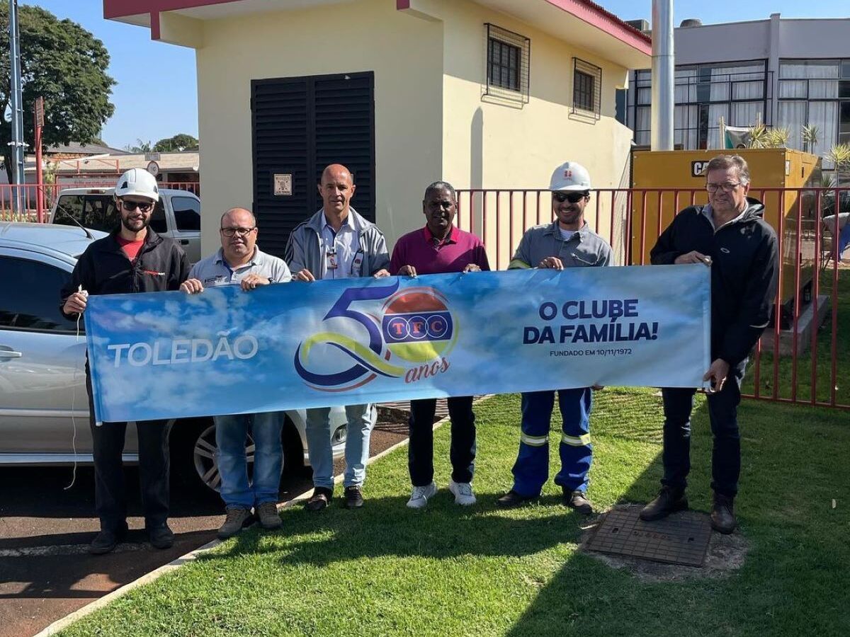 Clube Toledão ativa Usina Fotovoltáica