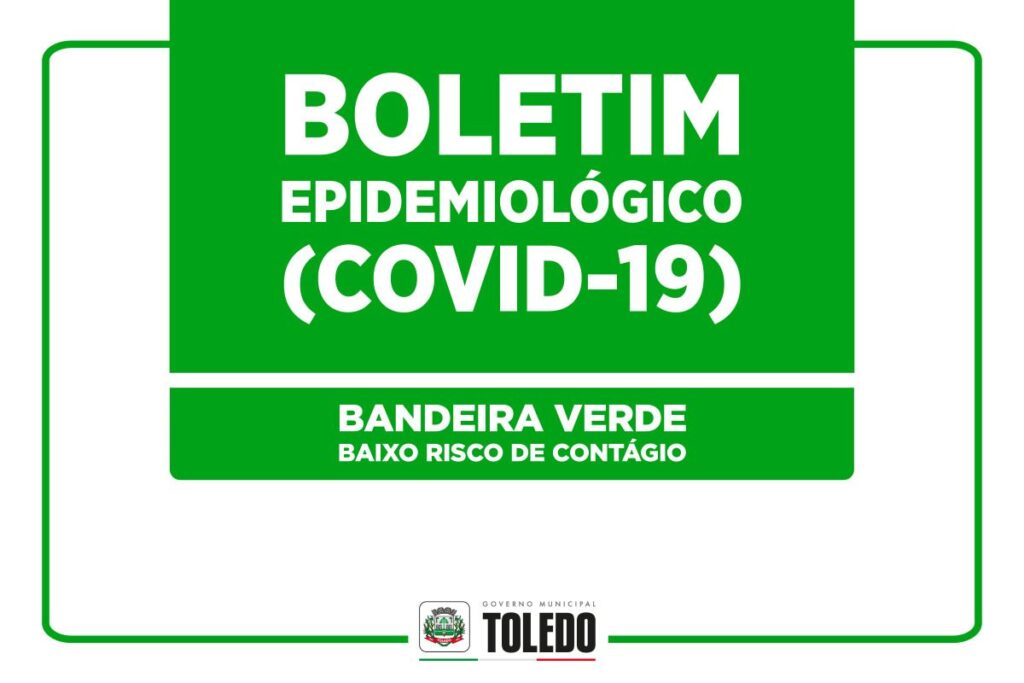 Com casos em queda, Toledo mantém bandeira verde em relação à Covid-19