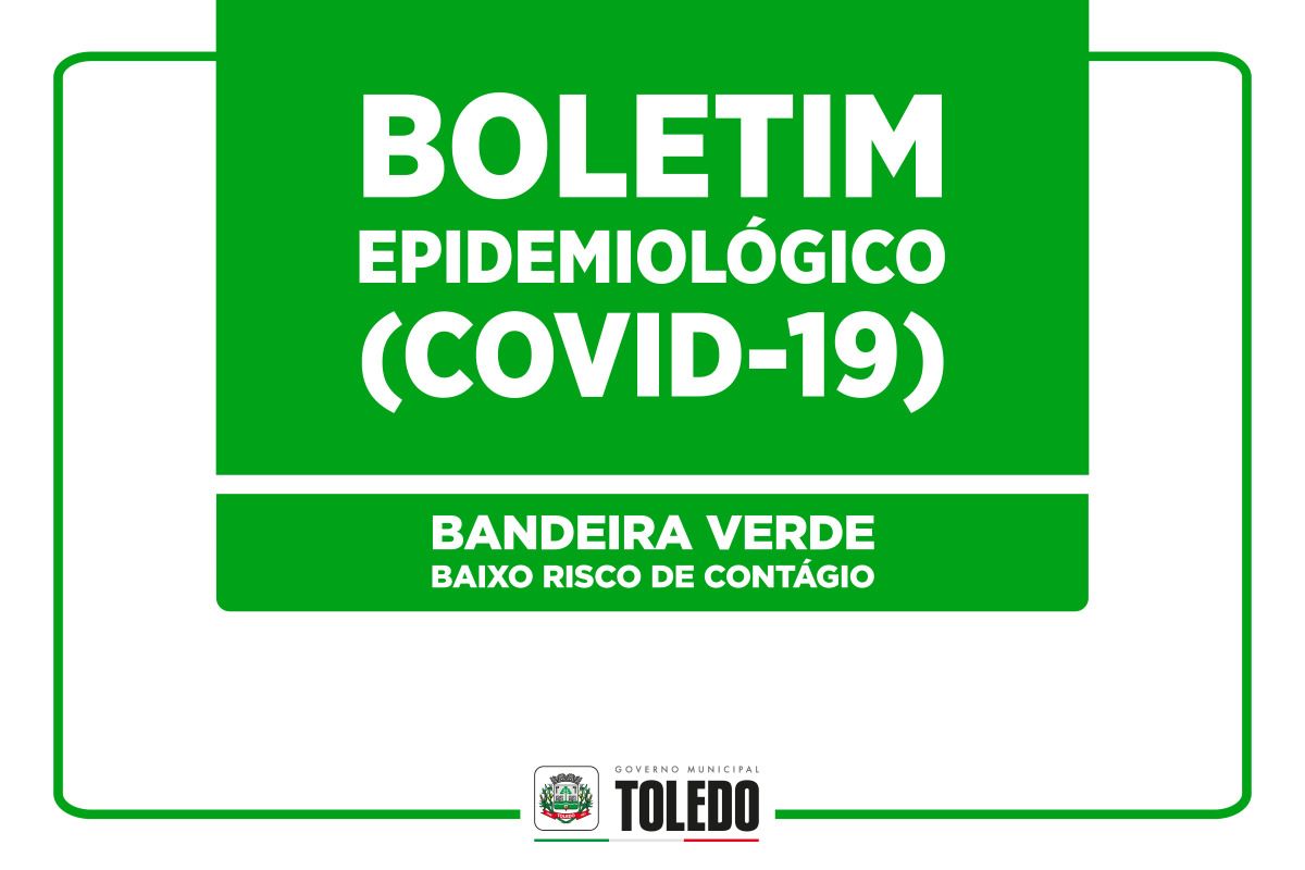 Com casos em queda, Toledo mantém bandeira verde em relação à Covid-19