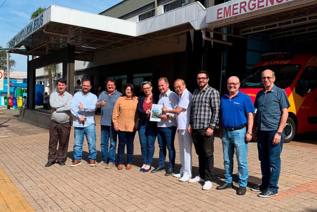 Deputado federal Welter destina recursos federais para o atendimento do SUS no Hospital Bom Jesus