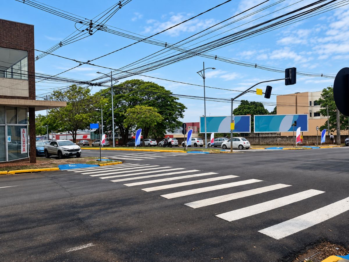 Justiça Eleitoral alerta para riscos de bandeiras de propaganda que prejudicam a visibilidade no trânsito em ToledoCidade, ELEIÇÕES 2026